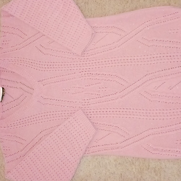 Womens size large pink sweater - Picture 2 of 5